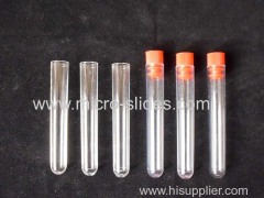 Plastic Test Tubes With Round Bottom