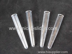 Plastic Test Tubes With Conical Bottom