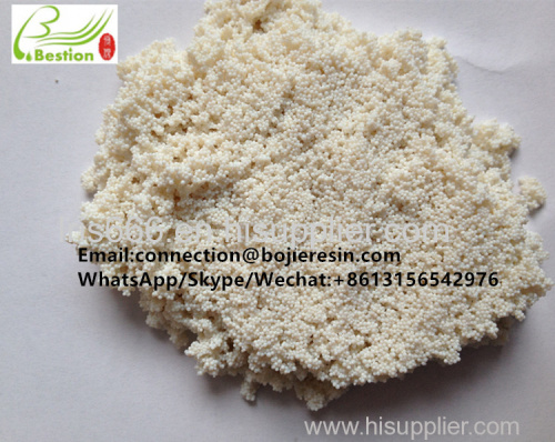 Special resin for gentamicin separation and purification