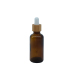 essential oil glass bottle with bamboo dropper