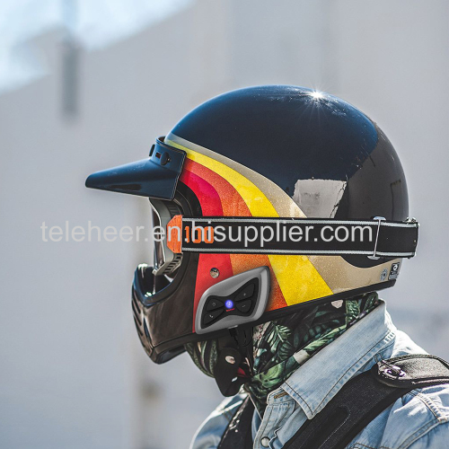 Teleheer Factory 2 Riders Helmet Intercom 1500M Communication