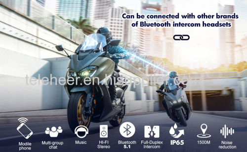 Factory Price Wholesale Group Riders Bluetooth Intercom 1200M Communication