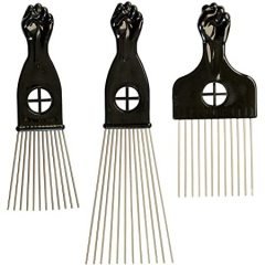 Metal Picks for Afro Hair