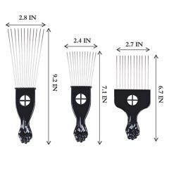 Metal Picks for Afro Hair