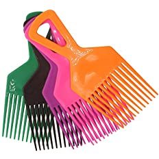 Plastic Hair Pick Afro Comb