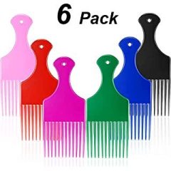 Plastic Hair Pick Afro Comb