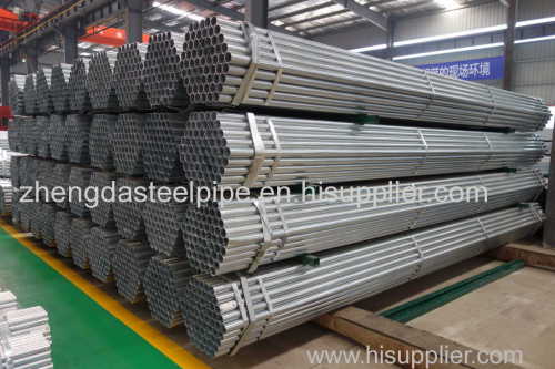 Hot dip galvanized scaffolding STK400