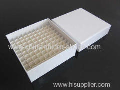 Cryovial Tube Box With Lid