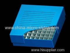 Cryovial Tube Box With Lid