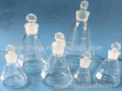 Conical Flask With Glass Stopper