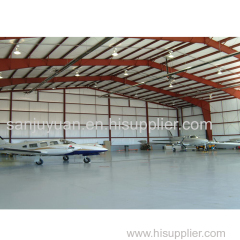 Prefab building metal hangar tent/steel structure aircraft hangar