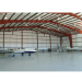 Customized light steel structure warehouse aircraft hangar