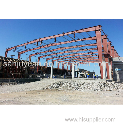 Prefab steel structure workshop