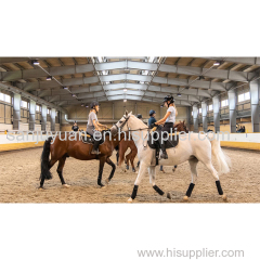 indoor horse arena prefab steel horse barn shelter