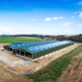 Modern Light Prefab Construction Steel Structure Buildings Farm Barn House Dairy Cow Shed Cattle Building