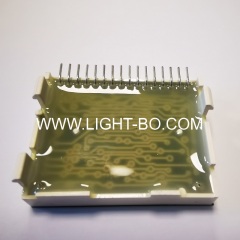 Ultra White customized 7 Segment led display module common cathode for portable Two Way Radio