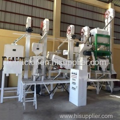 20-30t/day Small Scale Rice Milling Plant