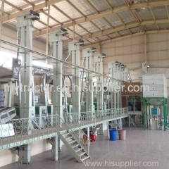 70-80 t/day Complete Rice Milling Plant