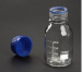 Round Bottle With Blue Screw Cap