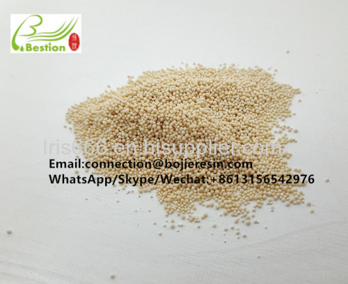 Tea polyphenol purification resin