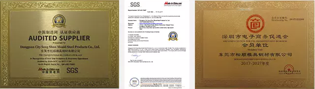 Songshun Steel SGS certificate