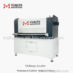 Part Leveling and Metal Straightener Machine for aluminium sheet and stainless steel