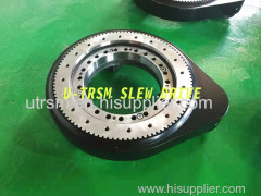 Medium load series slewing drive slew drive 12inch new type slewing ring bearing slewing ring with pinions