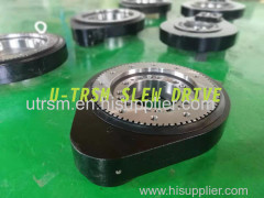 spur gear slewing drive slew drive has high output speed and backlash for automation equipment