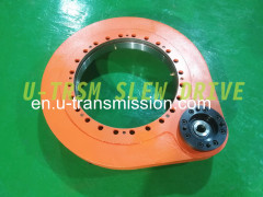 Customized external gear slewing drive slew drive used on heavy machinery and equipment