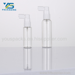 5/10/15/20ml Empty Plastic Nasal Spray Bottles Pump Sprayer Mist Nose Spray Refillable Bottle For Medical Packaging