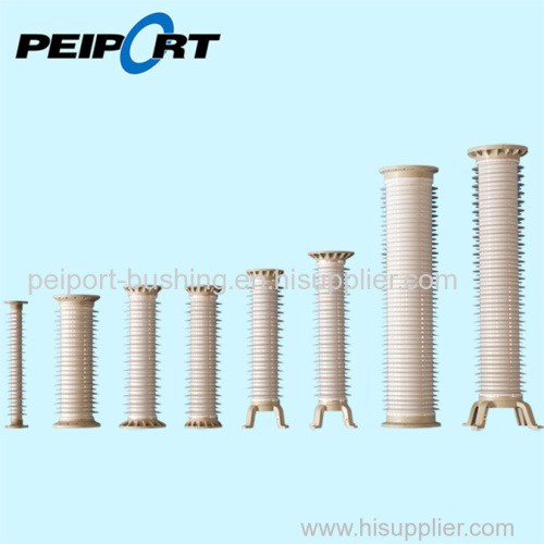 silicone composite hollow insulators and post insulator