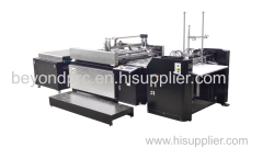 Automatic flatbed screen printing machine