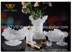SAINT-VIEW Crystal Art New Nordic Style Orhcid Flower Wedding Party Decor Centerpieces