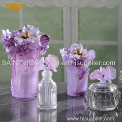 SAINT-VIEW Crystal Art New Nordic Style Orhcid Flower Wedding Party Decor Centerpieces