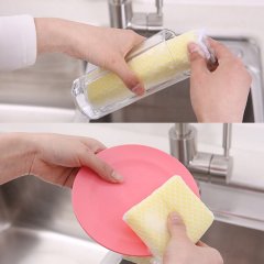 Mesh Net Kitchen Cleaning Dishwash Sponge