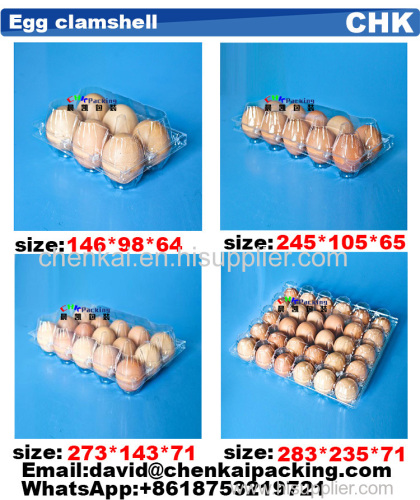 Biodegradable PLA Food Grade Customized Fruit Egg Meat Plastic Tray