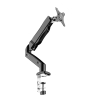 Single Gas Spring Monitor Mount Lifting Bracket Laptop LCD Monitor Computer Stand Arms Height Adjustable