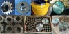 Power transmission roller chain sprockets