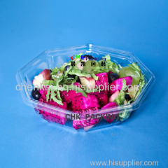 Clamshell Salad Packaged Salads Wholesale Clear Plastic Clamshell Fruit Box Salad Container