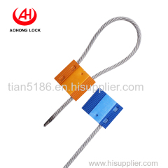 disposable customized adjustable tamper proof shipping security cable seal