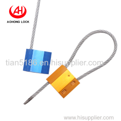 disposable customized adjustable tamper proof shipping security cable seal