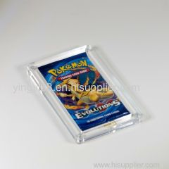 Wholesale Magnetic Acrylic Booster Pack Case - UV Protection