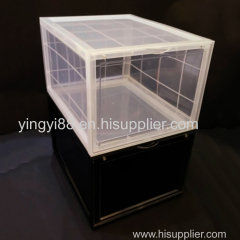 Factory wholesale drop front shoe box