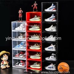 Factory wholesale drop front shoe box