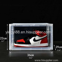 Factory wholesale drop front shoe box