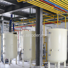 Chemical Batch Type Vegetable Oil Refinery Plant
