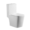 Chinese high quality two piece toilet office building ceramic toilet bowl wc