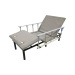 Konfurt Hospital Bed Head and Foot Arcticuation with handrails and bed skirts in Hybrid memory foam mattress
