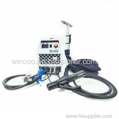 tig welder with HF generator and stick welding function