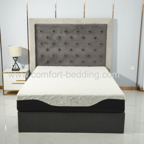 Wholesale Latex Memory Foam Mattress Queen King Size Pocket Spring Pillow Top in a Box